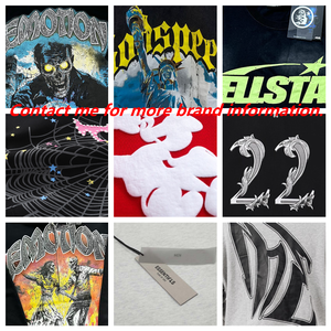 Vêtements de couple décontractés amples à imprimé lettres classiques, marque Amirys, 100 % coton, style hip-hop urbain, pour hommes et femmes - Product Image 2