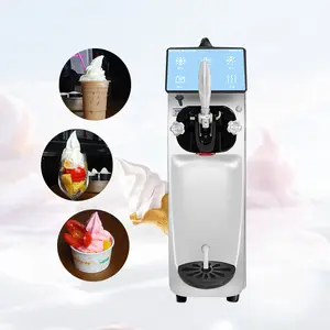 Precio Camerún Table Top Soft Serve Self Filipinas Máquina de helados Búsqueda de máquina de helados