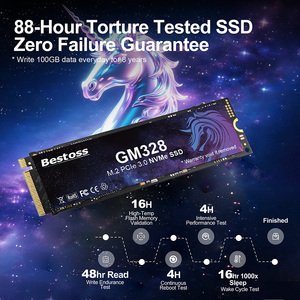 Bestoss Ổ cứng ổ đĩa trạng thái rắn nội bộ 2280 PCIe OEM M2 Ổ đĩa cứng 128GB 256GB 512GB 1TB 2TB trò chơi NVMe M.2 SSD - Product Image 2