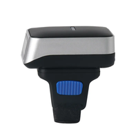 DI9010 Portable QR Barcode Scanner 1D Mini Sans Fil 2.4G Bluetooth 2D Portable Doigt Barcode Lecteur pour Entrepôt Supermarché