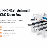 Sierra de Panel Electrónica de Alta Precisión CMJ380 JINHONGYU, Sierra Automática Computarizada para Trabajos en Madera
