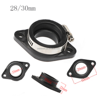 Adaptateur de carburateur de moto, tuyau d'admission pour PWK 21/24/26/28/30/32/34mm PE26/28/30mm TM28/32/34 Carb Pit Dirt Bike
