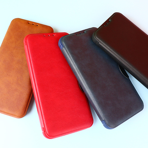 Étui de téléphone à rabat en cuir PU de luxe de haute qualité, sacs à rabat à couverture complète, accessoires, étui de portefeuille pour Smartphone, maison Mobile - Product Image 2