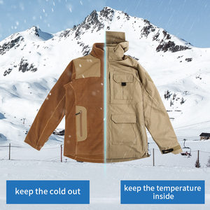 Emersongear Nhà Sản Xuất Windtalker 3-Trong-1 Tất Cả Các Thời Tiết Áo Khoác TPU Dài Windproof Chiến Thuật Ngoài Trời Đi Bộ Đường Dài Áo Khoác - Product Image 6