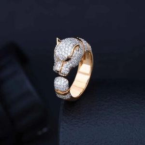 Anillo de Diamante Cultivado en Laboratorio en Oro, Joyería Fina Elegante de Diseñador, Anillo de Compromiso y Boda Brillante, Anillo de Moda Premium - Product Image 1