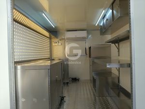 Food Truck polyvalent à vendre, parfait pour les entreprises indépendantes, remorque mobile extérieure - Product Image 5