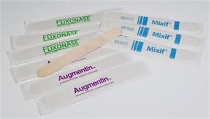 150mm di legno bastone linguette depressori per cliniche odontoiatriche professionali, grandi applicatori di cera, legno fai da te - Product Image 3