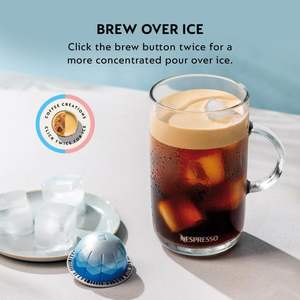 เครื่องชงกาแฟและเอสเพรสโซ่ <span class=keywords><strong>Vertuo</strong></span> Pop ของ De'Longhi สำหรับใช้ในโรงแรม ดีไซน์กะทัดรัดพร้อมถังน้ำแบบถอดได้ สีดำด้านโครเมียมเข้ม - Product Image 6