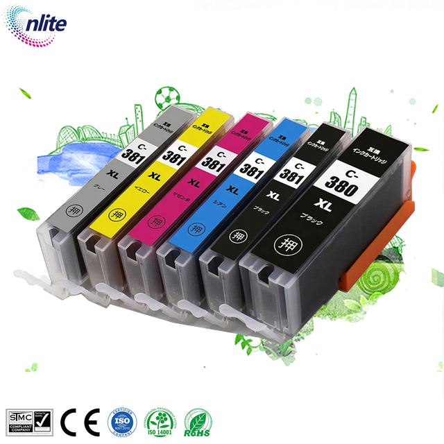 380 381 380xl Bci 380xl Bci 380 Bci380 Bci 381xl струйный картридж, совместимый с принтером Canon Pixus Tr703