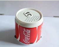 Vente chaude prix bon marché portable soda Tin beer Can USB Mini haut-parleur pour cadeau de promotion