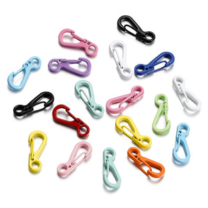 Alloy Keychain Mixed Color 10.3x24.5mm <b>Doll</b> Shape DIY Jewelry <b>Accessories</b> - Product Image 1