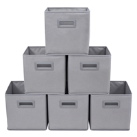 Boîtes de rangement en tissu pliables, organiseur pliable pour dortoir, buanderie, rangement de jouets, étagère