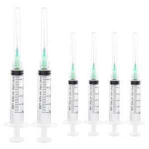 Medical Injection Disposable Syringe Blue Needle - 1ml - 60ml