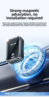 Traceur GPS 2G GF-09, compact et portable, appel d'urgence SOS en un clic, utilisation multi-scènes, service d'application gratuit pendant 3 ans