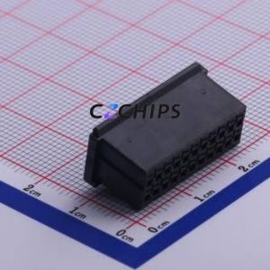 1-1827863-1 Housing (Wire-to-Board / Wire-to-Wire) P=2mm Connector 2x11P 2mm 3.3mm 2 - Product Image 2