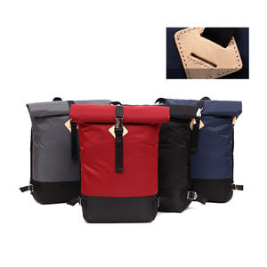 Custom 2025 Factory Durable Business Men Expandable <b>Roll</b> <b>Top</b> <b>Backpack</b> Custom Travel Laptop Bag for Men <b>Backpack</b> - Product Image 2
