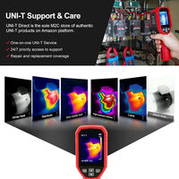 Caméra thermique infrarouge industrielle Uni-t Uti120s pour la mesure de température des circuits et des instruments de sol