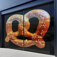 Écran LED transparent P3.9 P2.5, panneau holographique, conception modulaire connectable pour mur-rideau en verre de magasin