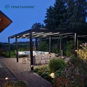 Pérgola de Aluminio con Revestimiento en Polvo de Alta Resistencia a la Corrosión, Certificada CE, Resistente a la Intemperie, <span class=keywords><strong>para</strong></span> Balcón - Product Image 2