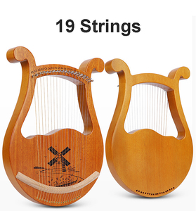 Instrumento de cuerda de madera de abeto, instrumento de cuerda de 19 cuerdas, sonido bonito, tecnología sofisticada, OEM - Product Image 5