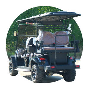 इलेक्ट्रिक वाहन क्लब कार स्टील प्लास्टिक धातु गोल्फ स्कूटर गैसोलीन 2 4 6 8 सीटों पर कर्टिस नियंत्रक के साथ गोल्फ कार्ट - Product Image 6