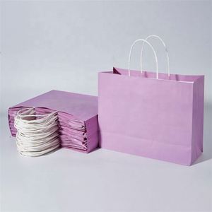 Famous OEM Accepted Wedding Branded <b>Gift</b> Food Craft Paperbag for Packaging - Product Image 4