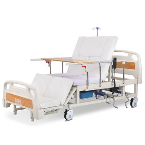 Manual Nursing Bed Full <b>Track</b> Stainless Steel Hospital Use With Ce Certification - Product Image 1
