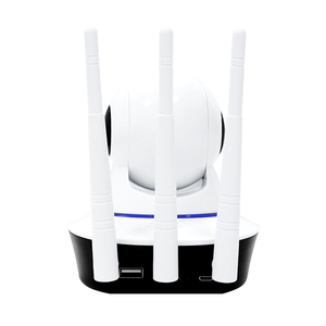 Mini caméra intérieure 2MP de surveillance vocale bidirectionnelle à distance APP alarme poussoir grand Angle Full HD WIFI antenne d'extension USB panoramique-inclinable - Product Image 2