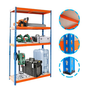 275kgs 5T iers Extra Étagères Rayonnage Sans Boulon Réglable étagère de Garage - Product Image 5