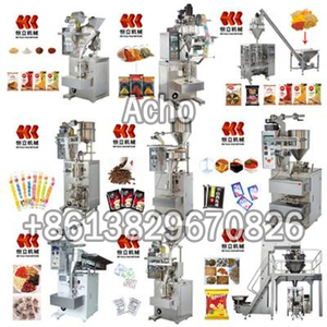 Máquina Empacadora Automática VFFS para Bolsas de Plástico de Alimentos y Productos Químicos, para Llenado y Sellado de Snacks, Frutos Secos y Azúcar - Product Image 4