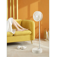 Ventilateur télescopique pliable Rechargeable, télécommande en hauteur réglable, P20E