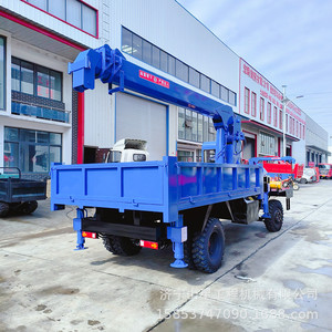Grúa sobre Camión Shanxing de 8 Toneladas, Tracción 6x4, Cabina de Operación, Uso en Construcción - Product Image 4