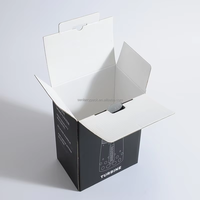 Boîte pliante en carton personnalisée avec fond auto-verrouillant pour bouilloire, filtre, sèche-cheveux, bouteille d'eau, petit électroménager, boîte de couleur