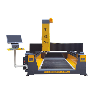 Machine de fraisage CNC à grande surface de travail avec déplacement de l'axe Z de 650 mm pour la découpe et la sculpture en relief de modèles 3D en mousse, EPS, bois, acrylique - Product Image 5