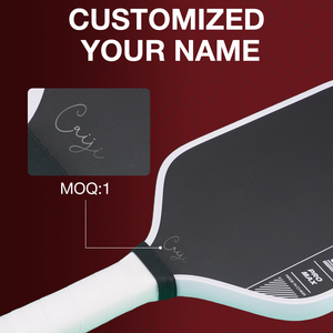 Đen bề mặt perser IV 16mm T700 gen4 đẩy lõi sợi Carbon điện pickleball Paddle jusain - Product Image 3