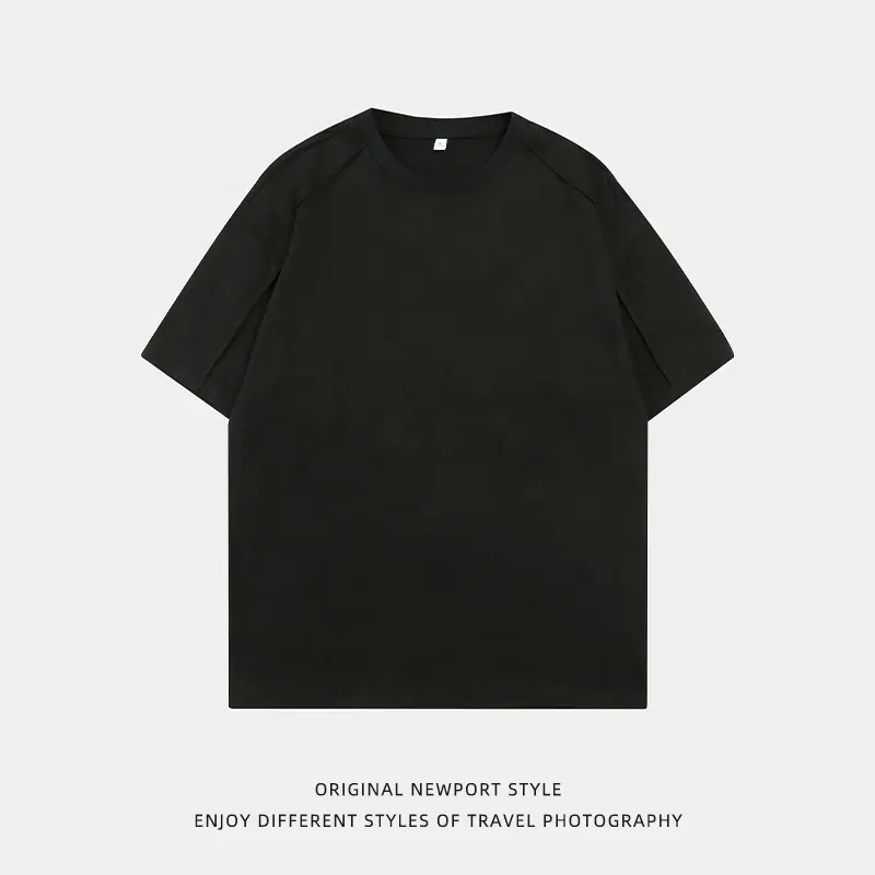 卸売メーカー100コットンカスタムTシャツ特大Tシャツ220gsm男性用Tシャツ