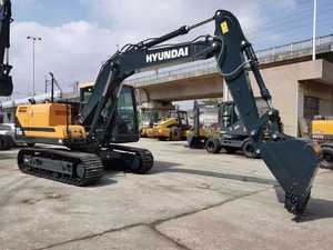 Prix de gros : Excavatrice sur chenilles Hyundai HX130 de 13 tonnes avec moteur FPT, contrôle PLC, garantie 1 an, à vendre - Product Image 2