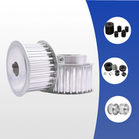 Poulie de distribution en alliage à double gorge pour courroie trapézoïdale, type 2A, pour moteur réducteur, OEM, diamètre extérieur 60-250, garantie 3 ans