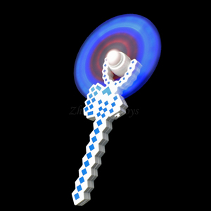 Baguette musicale lumineuse à LED style pixel, jouet féerique pour enfants, accessoire <span class=keywords><strong>de</strong></span> jeu <span class=keywords><strong>de</strong></span> rôle et <span class=keywords><strong>de</strong></span> fête - Product Image 5