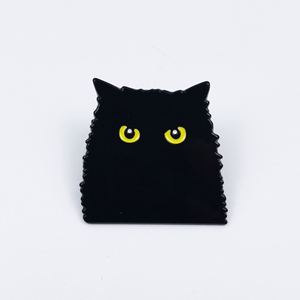 Pins de Esmalte Suave Personalizados al por Mayor con Diseño de Gato Negro de Anime y Dibujos Animados, Fabricante de Insignias Metálicas para Solapa con Muestra Gratuita para Regalos - Product Image 6