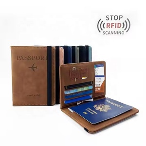 Premium Travel Accessories Organizer Wallet <b>Document</b> Sublimation <b>Passport</b> <b>Holder</b> With Credit Card Slot And Boarding Pass Slot - Product Image 4