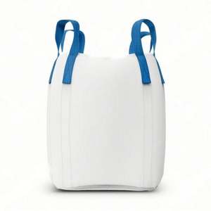 Cross Corner Lift Loops FIBC <b>Bags</b> Conductive and Breathable Plastic Big <b>Bags</b> with Spout Discharge Bulk <b>Bag</b> - Product Image 3