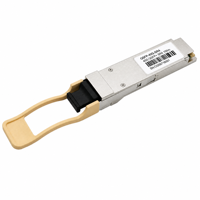 Modul Transceiver 40GBASE-SR4 QSFP+ 850nm/1310nm 100m/10KM SM/MM MPO-12 QSFP-40G-SR4 untuk Switch Pusat Data, Garansi 3 Tahun, DC 5V