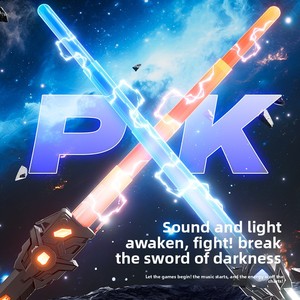 <span class=keywords><strong>Sabre</strong></span> laser télescopique à double tranchant, <span class=keywords><strong>jouet</strong></span> pour garçons de 8 à 13 ans, 24 couleurs, son et lumière, modèle en plastique L-131B - Product Image 3