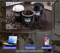 Indoor p2 led poster schermo Piano dello schermo In Piedi Portable Led Digital Poster Con Cornice Led Digitale Display Advertising LED Poster display