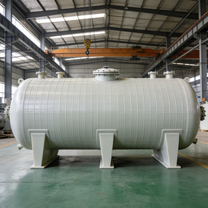 Réservoir en plastique PP horizontal pour le stockage de produits chimiques, résistant aux acides, en polypropylène, pour le stockage de liquides industriels - Product Image 2