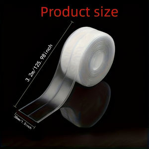 <span class=keywords><strong>Bande</strong></span> d'étanchéité autocollante imperméable Heya pour cuisine, baignoire, toilettes, comptoir et douche - Product Image 6