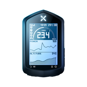 <span class=keywords><strong>XOSS</strong></span> <span class=keywords><strong>NAV</strong></span> จอ LCD ขนาด 2.4 นิ้ว พร้อมไฟแบ็คไลท์อัตโนมัติ ชุดแบตเตอรี่สำหรับจักรยาน GPS/BDS/GLONASS แบตเตอรี่ใช้งานได้นาน 33 ชั่วโมง ระบบไร้สาย Ant+ กันน้ำระดับ IPX7 - Product Image 1
