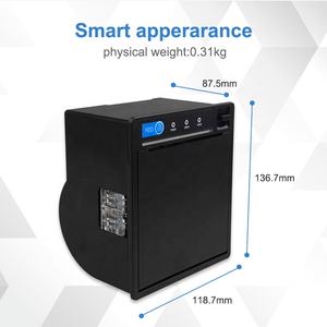 카시노 EP-380C 80mm 컴팩트 한 디자인 대형 용지 롤 RS232 USB 용지 가까운 끝 패널 데스크탑 KIOSK 용 열 수령 프린터 - Product Image 6