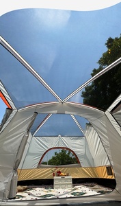 Arctic <span class=keywords><strong>Wolf</strong></span> Tienda de campaña portátil al aire libre Poste de fibra de vidrio-Tela Oxford Protección contra la lluvia solar - Product Image 6